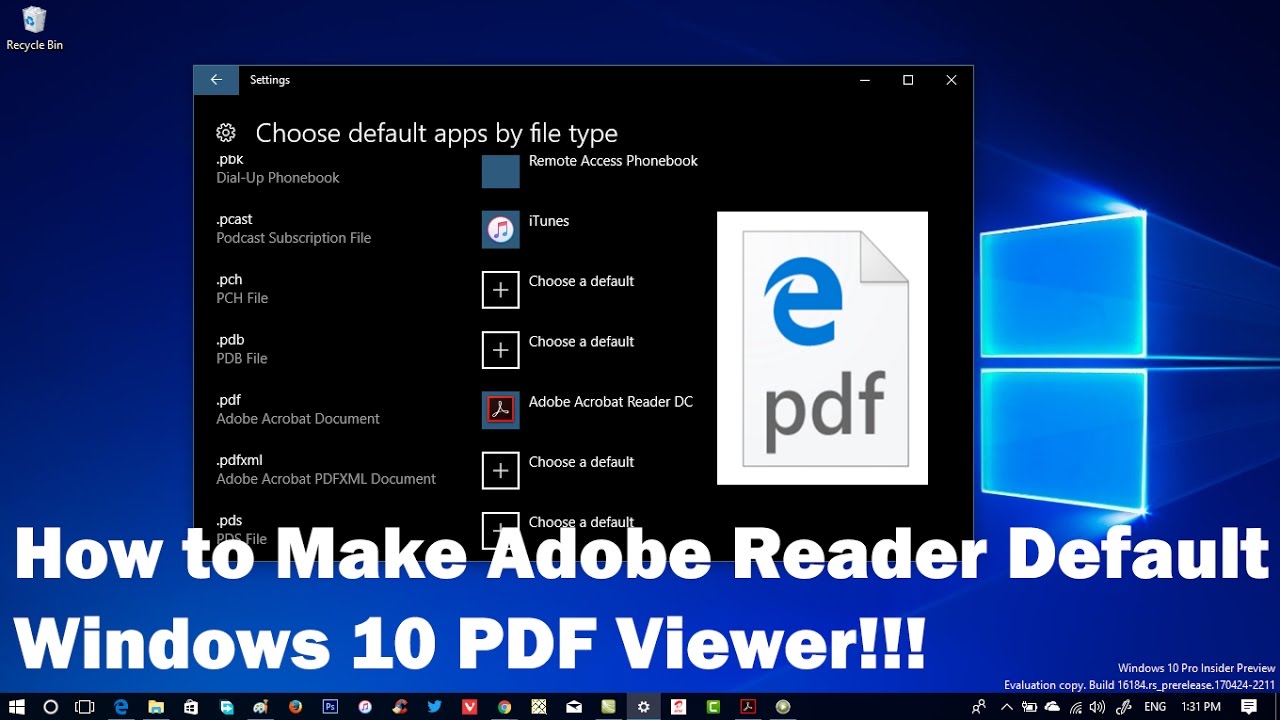 free adobe reader download windows 10